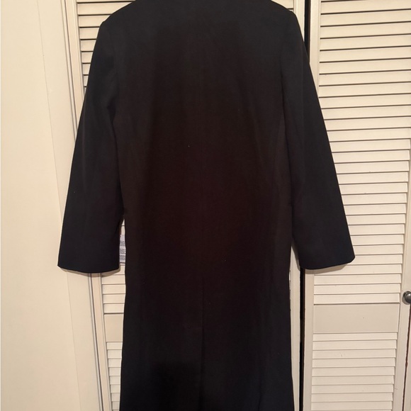 ASOS Classic Black Pea Coat - Picture 2 of 5